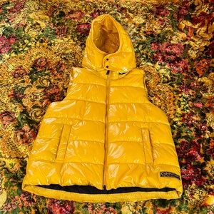 CALVIN KLEIN Puffer vest with hood